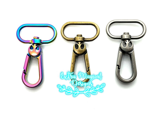 Star Rebel Swivel Clasps - 1 inch