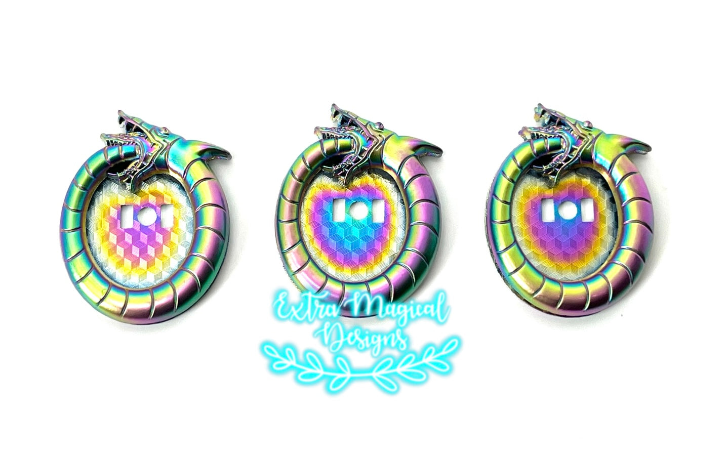 Beetle Worm Snap Magnet