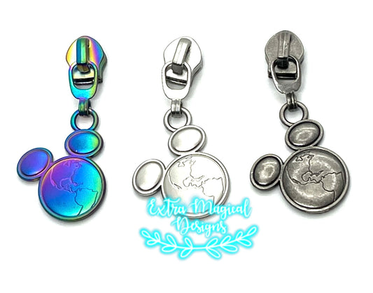 Vacation Club Mouse Zipper Pull - #5