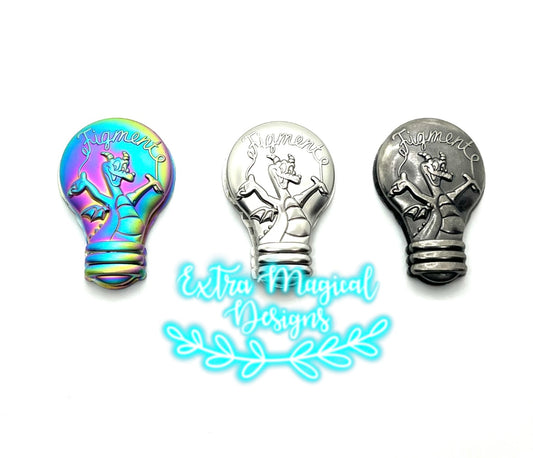 Figgy Lightbulb Snap Magnet