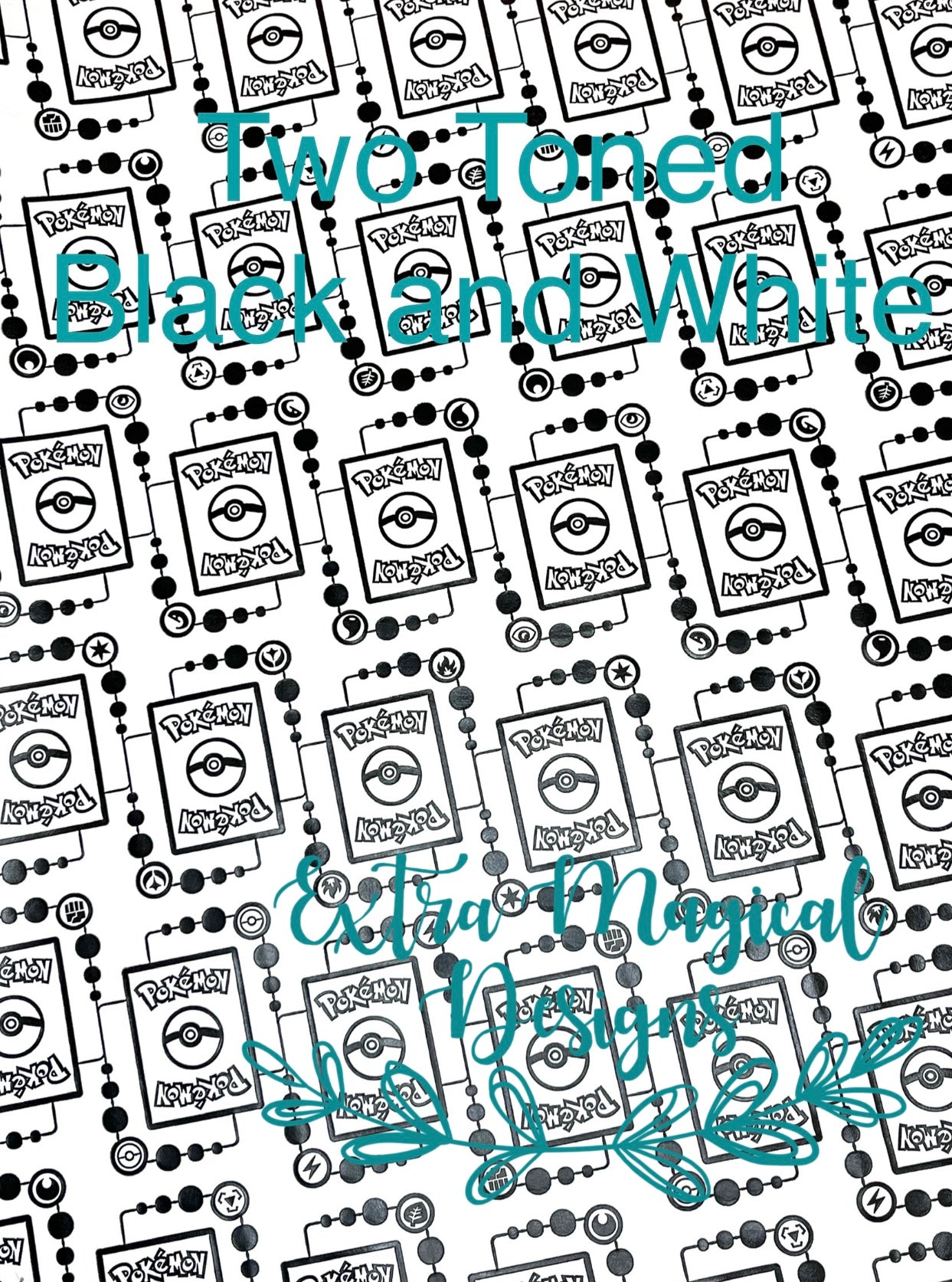 Pre-Order Gotta Catch Em All Embossed Vinyl 18 inch Rolls