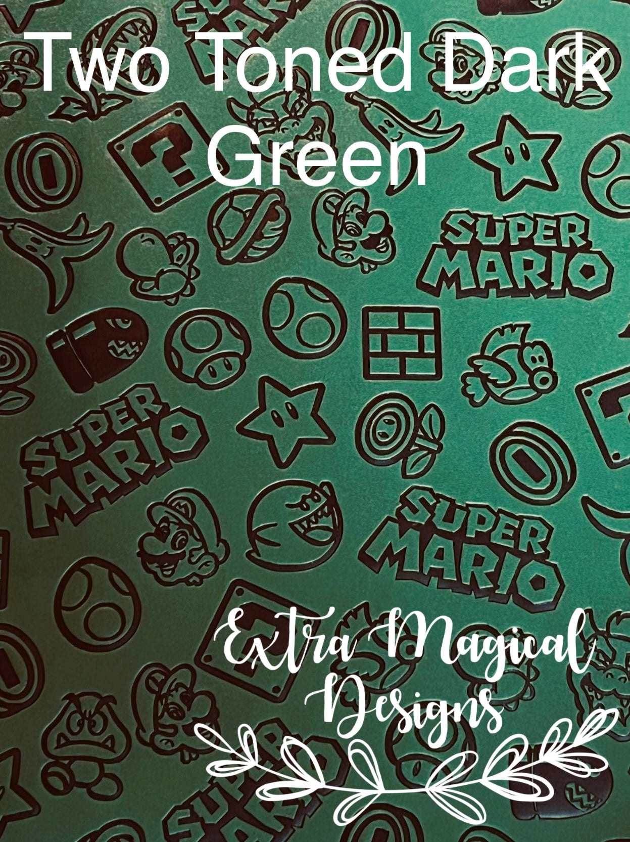 Pre-Order Super Bros. Embossed Vinyl 18 inch Rolls