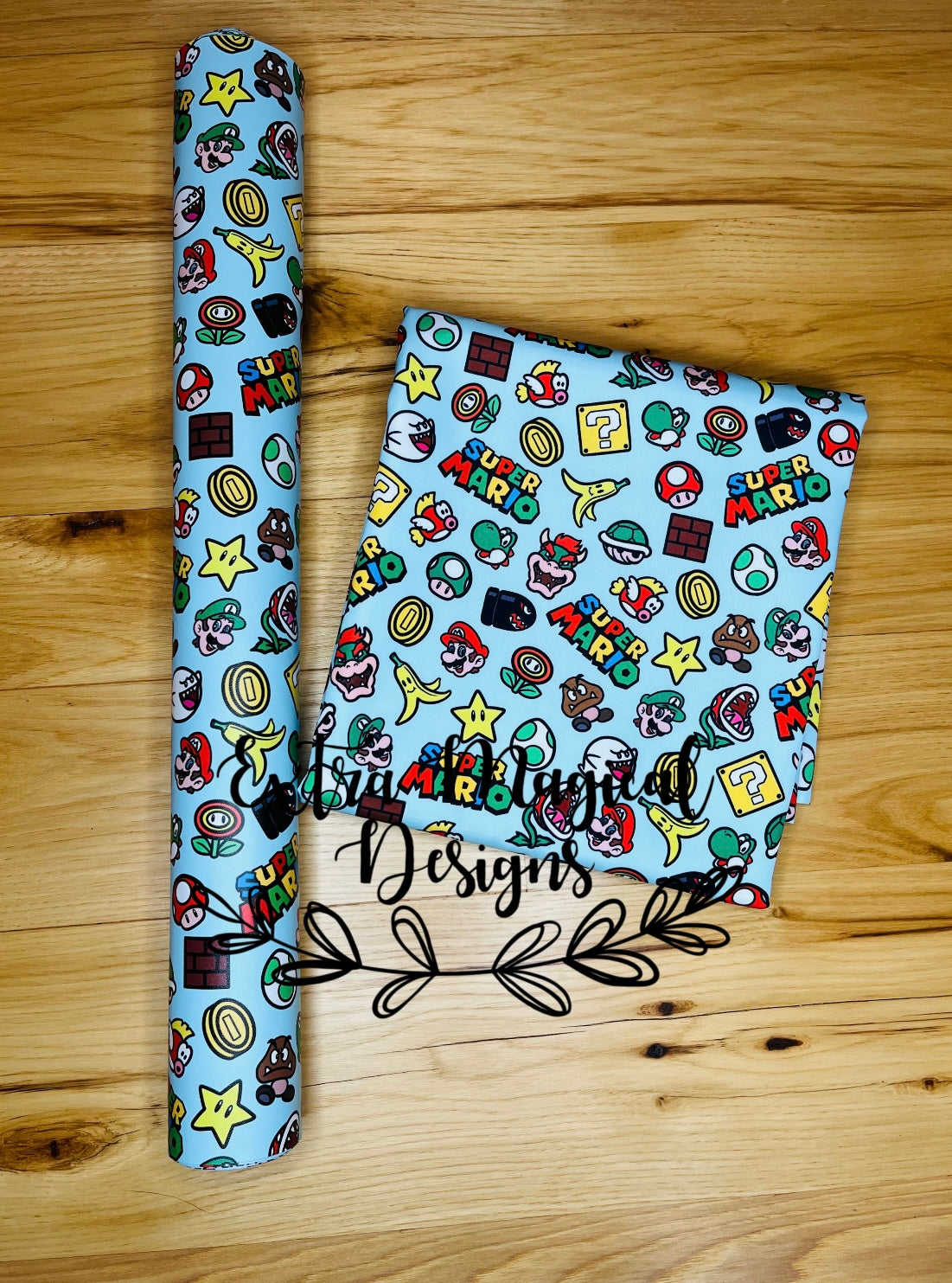 Pre-Order Super Bros Colored Emboss Design Print