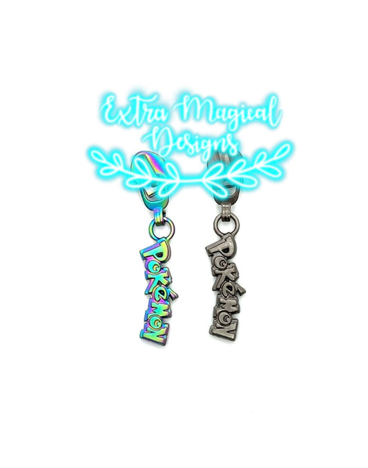 Gotta Catch Em All Logo Zipper Pull - #5