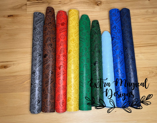 Pre-Order Super Bros. Embossed Vinyl 18 inch Rolls
