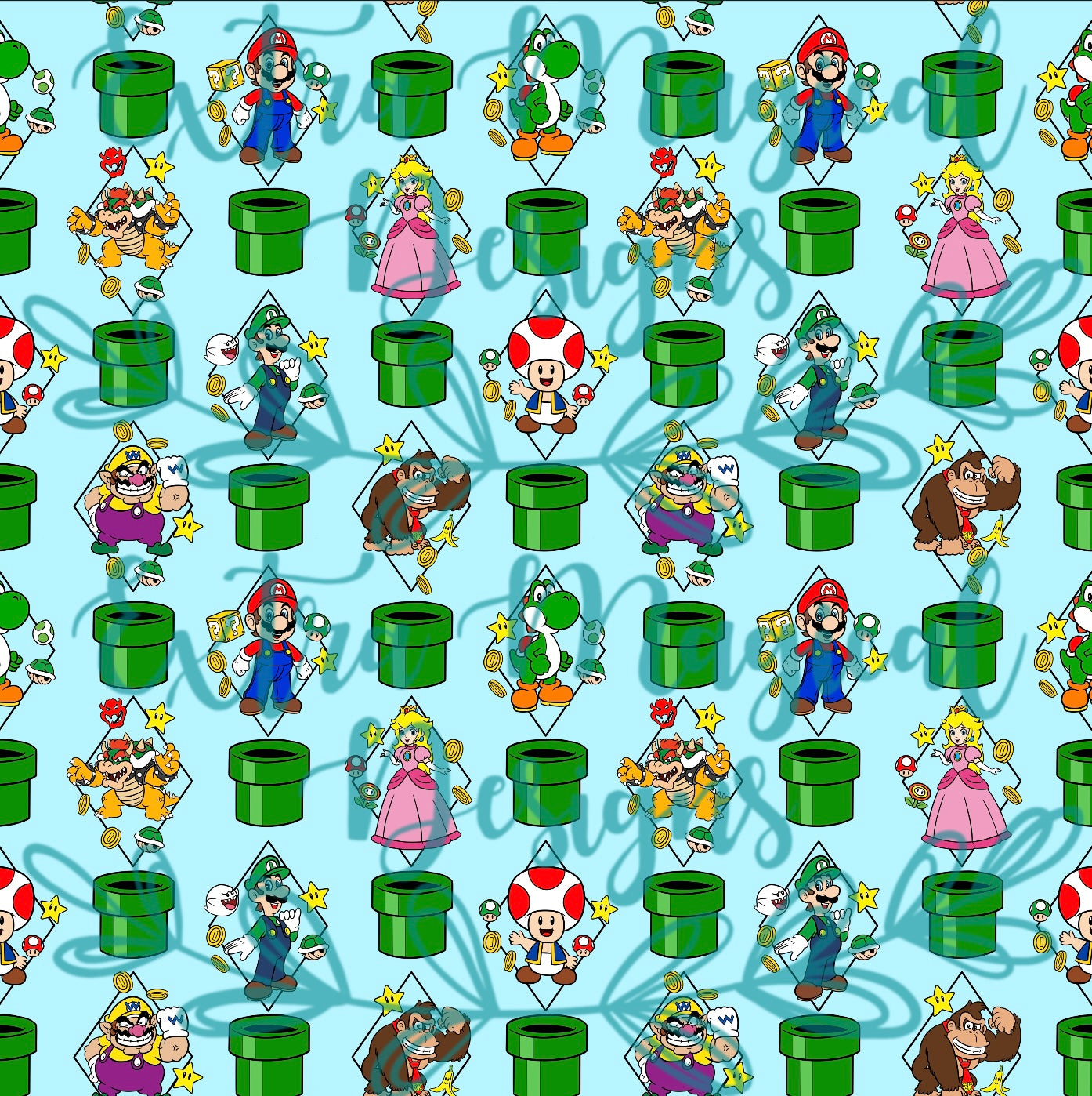 Pre-Order Super Bros. Diamond Print