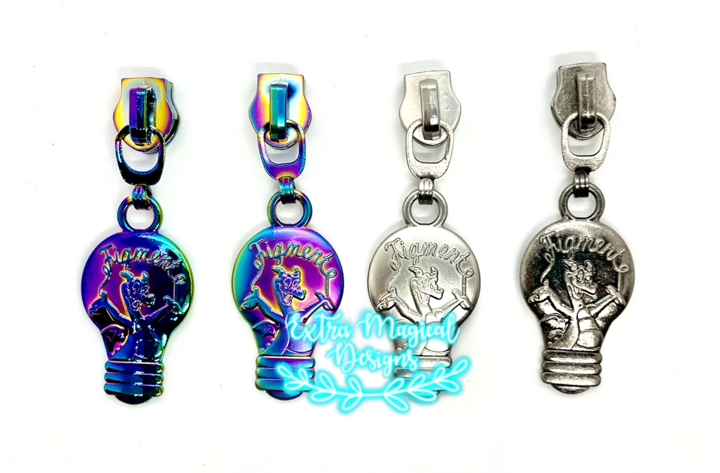 Figgy Lightbulb Zipper Pull - #5