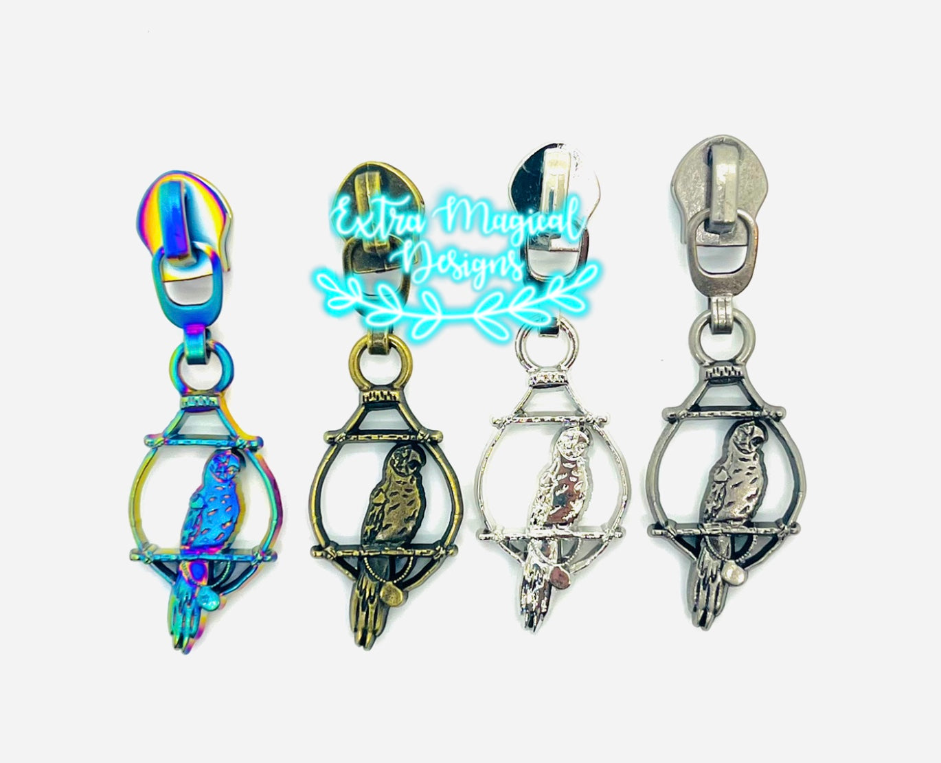BANKROBBER × Magical Design Zipper Pulls - Custom Hardware - Extra Magical Designs