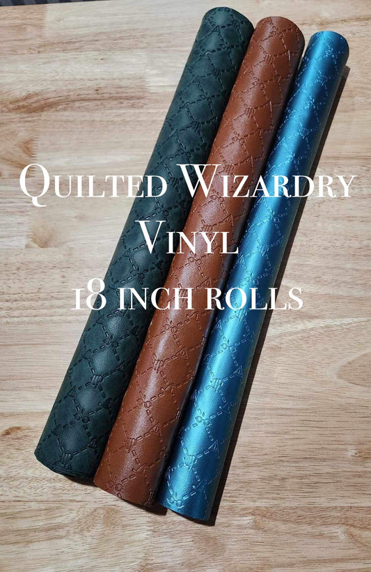 Quilted Wizardry Vinyl 18 inch rolls J