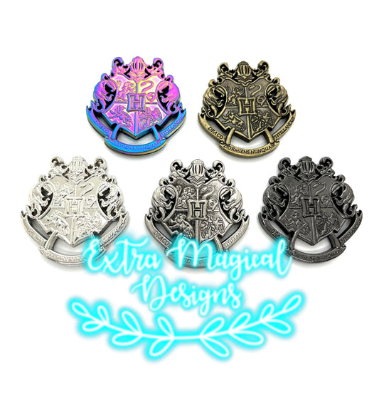 Wizardry Large Crest Snap Magnet