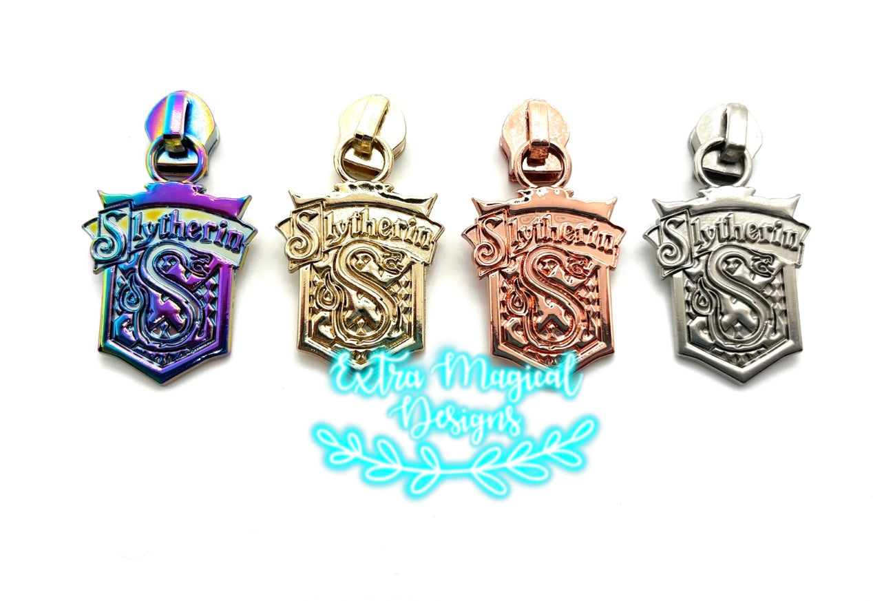 Wizardry Serpent Crest Zipper Pull - #5