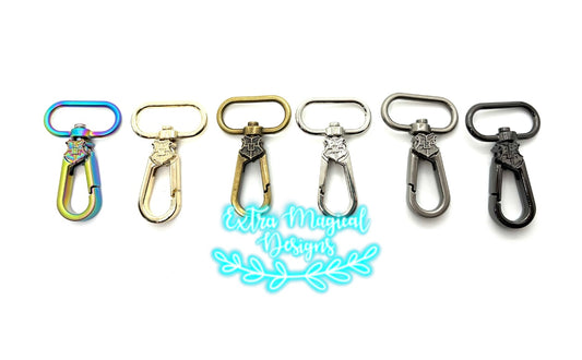 Wizardry Crest Swivel Clasp - 1 inch