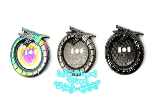 Beetle Worm Snap Magnet