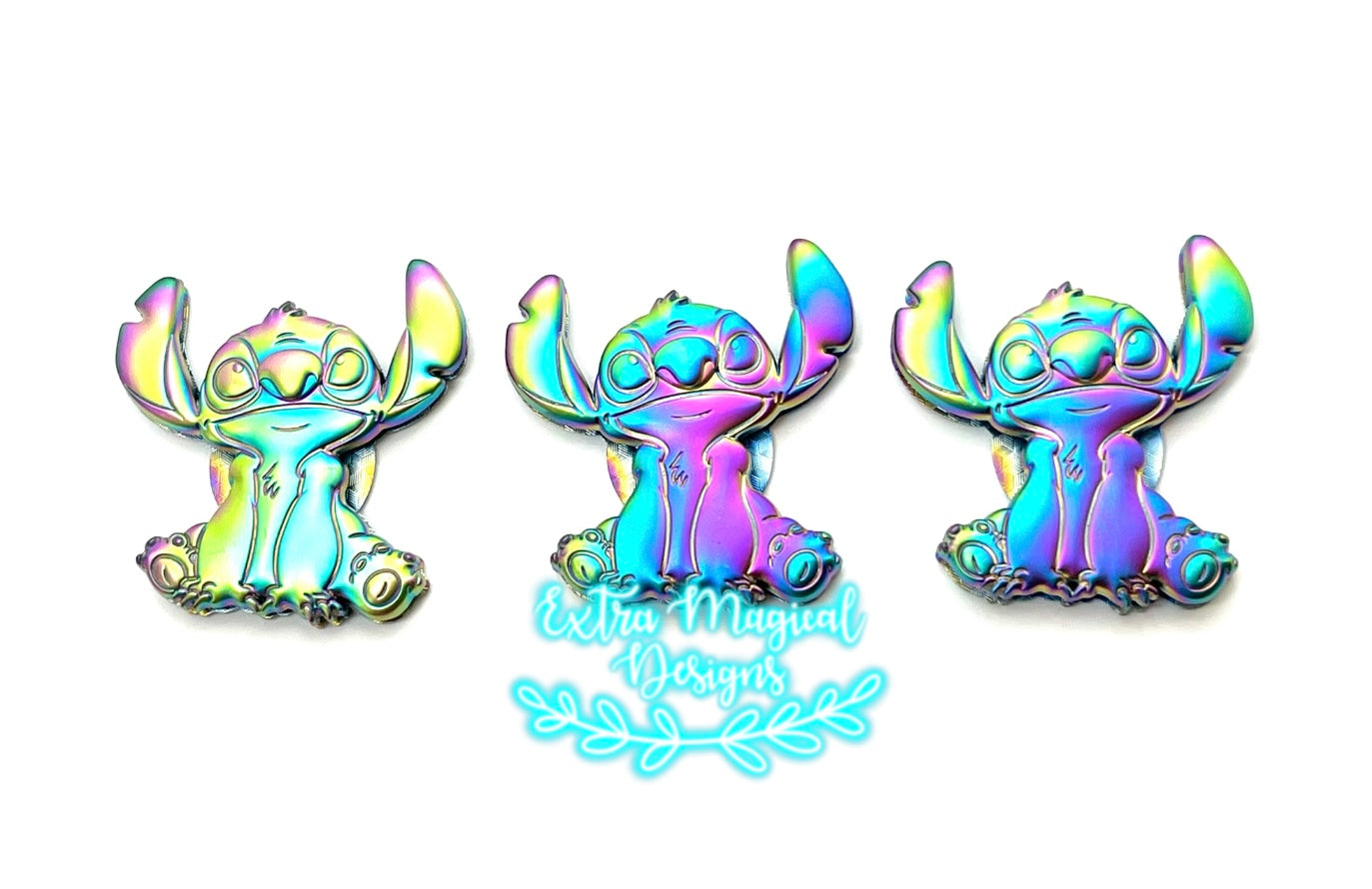Blue Alien Snap Magnet